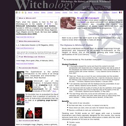 Study and Learn Witchcraft, Wicca and Magic from 101 to Advanced