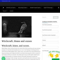 Witchcraft and Black Magic Spells Online