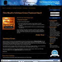 7witches Coven - Real Witches Casting Real Spells - spells that work, witchcraft spells, voodoo, wiccan spells, black magic, love spells that work, horoscope for 2011, spells, love spells, voodoo spells - 7witches