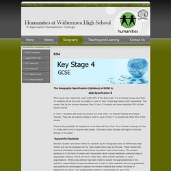 Withernsea High School Humanities College - KS4