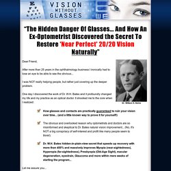 Vision Without Glasses - How to Improve Your Vision Naturally