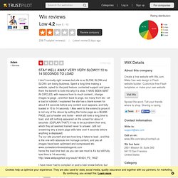 Customer reviews of Wix