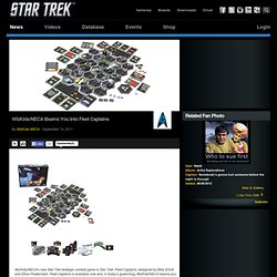A star trek "Fleet Captains" board game