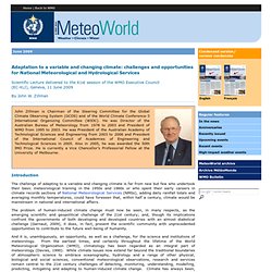 Newsletter: MeteoWorld