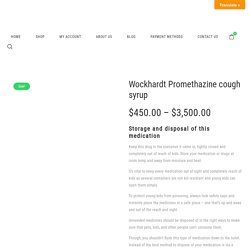 Wockhardt Promethazine Cough Syrup-order 1 Pint Purple Lean