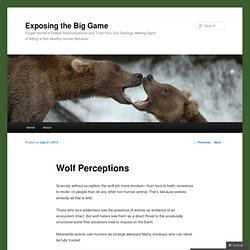 Wolf Perceptions