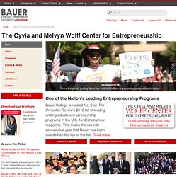Wolff Center for Entrepreneurship