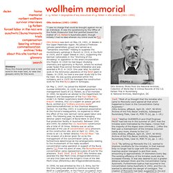 Wollheim Memorial