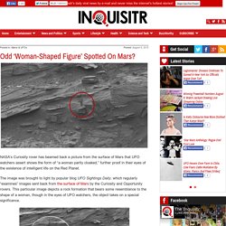 Odd ‘Woman-Shaped Figure’ Spotted On Mars?