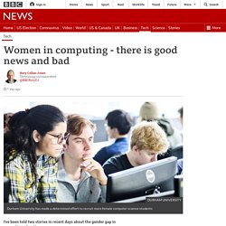 Women in computing - there is good news and bad