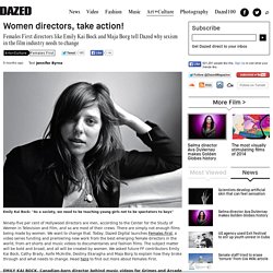Women directors, take action!