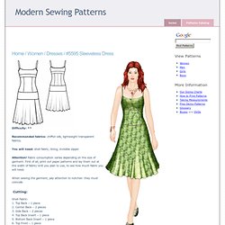 Dresses :. #5595 Sleeveless Dress