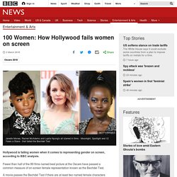 100 Women: How Hollywood fails women on screen