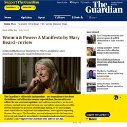 Women & Power: A Manifesto by Mary Beard – review