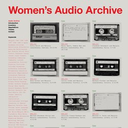 Women's Audio Archive