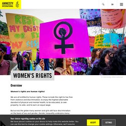 Amnesty International: Women's Rights