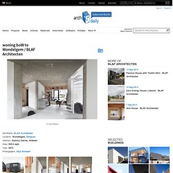 woning boW te Wondelgem / BLAF Architecten