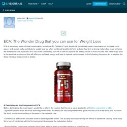 ECA: The Wonder Drug that you can use for Weight Loss: pureroids