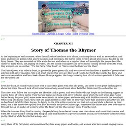 Wonder Tales from Scottish Myth and Legend: Chapter XII. Story of Thomas the Rhymer