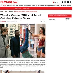Wonder Woman 1984 and Tenet Get New Release Dates