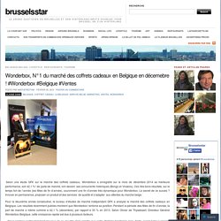 Wonderbox, N°1 du marché des coffrets cadeaux en Belgique en décemebre ! #Wonderbox #Belgique #Ventes