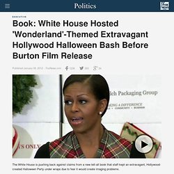 Book: White House Hosted 'Wonderland'-Themed Extravagant Hollywood Halloween Bash Before Burton Film Release