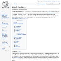 Wonderland Gang - Wikipedia