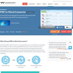 PDF to Word Converter Free