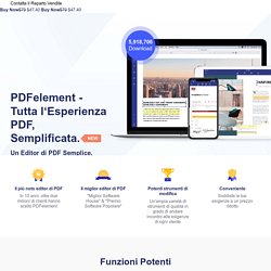PDFelement - L'editor di PDF che permette di creare, convertire e compilare i PDF