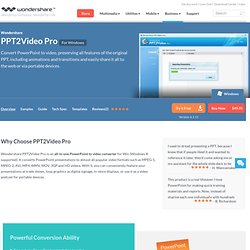 PPT to Video Converter - Convert PowerPoint to Video