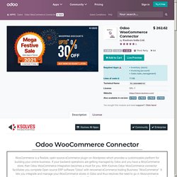 Odoo WooCommerce Connector