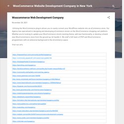 Woocommerce Web Development Company