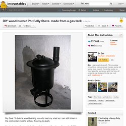 DIY Wood Gas Stove