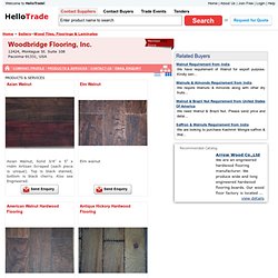 Jatoba, Okan Hardwood Flooring, Tauari Hardwood, Asian Walnut, African Mahogany Hardwood Flooring Wholesaler & Wholesale Supplier From Usa