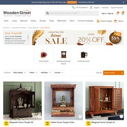 Wooden Home Temple : Buy Prayer Units, Pooja Mandir online - Wooden Street