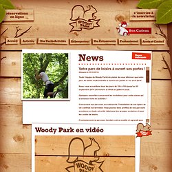 Woody Park - Parc de loisirs à Fécamp en Normandie - Tentes Suspendues
