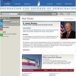 Président de la FDD Foundation for Defense of Democracies
