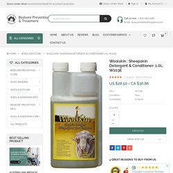 Woolskin: Sheepskin & Wool Conditioner and Shampoo- with Tea Tree Oil: W103E