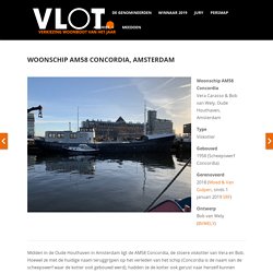 Woonschip AM58 Concordia, Amsterdam - VLOT Woonboot van het Jaar-verkiezing
