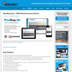 WooShop Lite – FREE WooCommerce Theme - Dessky.com