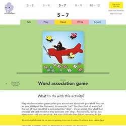 Word association game