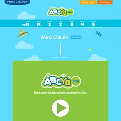 ABCya! Word Clouds for Kids!