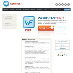 Wordfast Pro 5