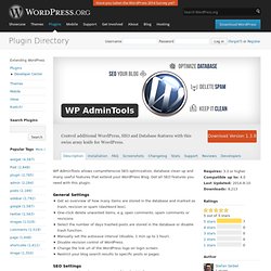 WP AdminTools