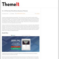 business themes for wordpress