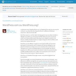 ou WordPress.org?