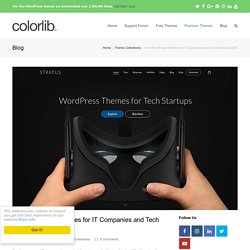 20+ WordPress Themes for IT Companies and Tech Startups 2016
