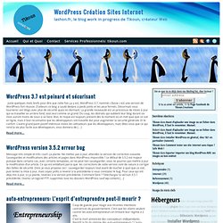 Wordpress 2.9, gestion des miniatures (thumbnails) et du bon usa