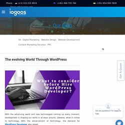 Hire Expert WordPress Developer for ultimate web design