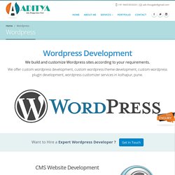 Expert Wordpress Developer Freelancer in Kolhapur, Pune